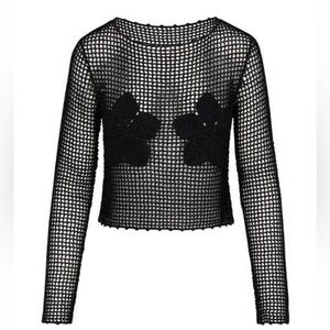 Realisation Par Crochet Flower Top, size M